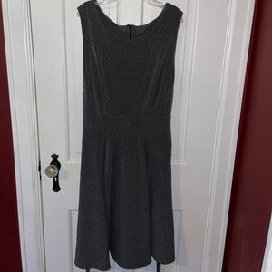Polka dot dress.